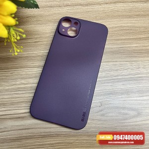 Ốp lưng iPhone 14 Plus Memumi siêu mỏng màu tím Ốp lưng iPhone 14 Plus Memumi siêu mỏng màu tím