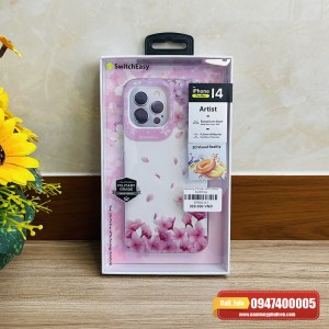 Ốp lưng Switcheasy Artist Sakura iPhone 14 Pro Max chính hãng Ốp lưng Switcheasy Artist Sakura iPhone 14 Pro Max chính hãng