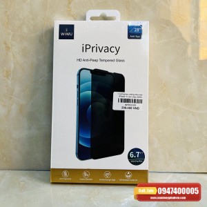 Cường lực chống nhìn trộm WiWu iPhone 14 Pro Max chính hãng Cường lực chống nhìn trộm WiWu iPhone 14 Pro Max chính hãng