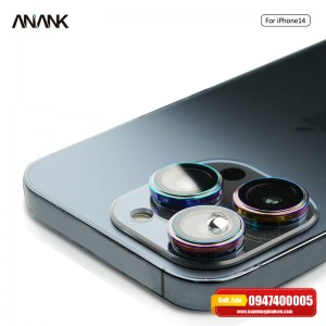 Kính cường lực camera iPhone 14 Pro, 14 Pro Max hiệu Anank Titanium Alloy Kính cường lực camera iPhone 14 Pro, 14 Pro Max hiệu Anank Titanium Alloy