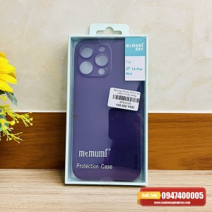 Ốp lưng iPhone 14 Pro Max Memumi siêu mỏng màu tím Ốp lưng iPhone 14 Pro Max Memumi siêu mỏng màu tím