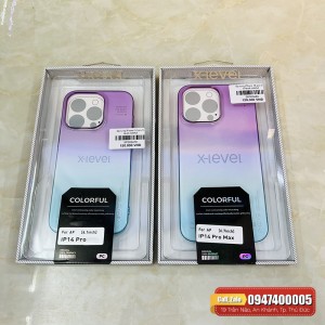 Ốp lưng iPhone 14 Pro Max X-Level Colourful  Ốp lưng iPhone 14 Pro Max X-Level Colourful