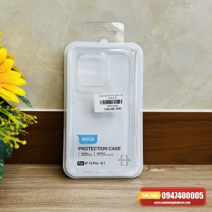 Ốp lưng iPhone 14 Pro Rock trong suốt chính hãng Ốp lưng iPhone 14 Pro Rock trong suốt chính hãng