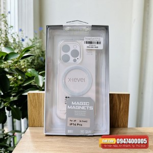 Ốp lưng iPhone 14 Pro X-level magsafe trong suốt Ốp lưng iPhone 14 Pro X-level magsafe trong suốt