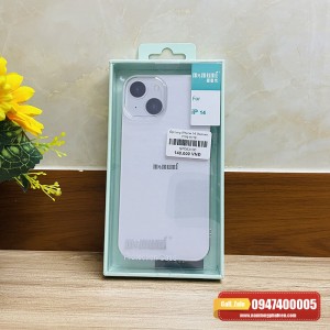 Ốp lưng trong suốt iPhone 14 Memumi không ố vàng Ốp lưng trong suốt iPhone 14 Memumi không ố vàng