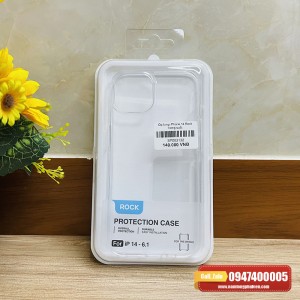 Ốp lưng iPhone 14 Rock trong suốt chính hãng
