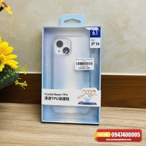 Ốp lưng iPhone 14 ZGA trong suốt dẻo mềm