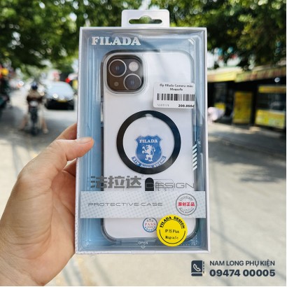 Ốp lưng iPhone 15 Plus Filada Camera màu