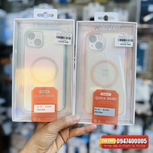 Ốp lưng iPhone 15 Plus X-level Magnet Quick sand Ốp lưng iPhone 15 Plus X-level Magnet Quick sand