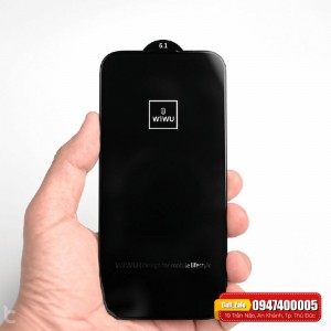 Cường lực iPhone 15 Plus WiWU HD Smooth Screen Protector Cường lực iPhone 15 Plus WiWU HD Smooth Screen Protector