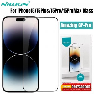 Cường lực iPhone 15 Pro Max Nillkin CP+Pro chính hãng Cường lực iPhone 15 Pro Max Nillkin CP+Pro chính hãng