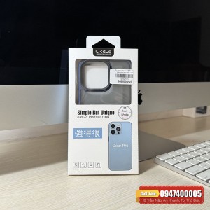 Ốp lưng iPhone 15 Pro Max Likgus lưng nhám chống sốc tốt Ốp lưng iPhone 15 Pro Max Likgus lưng nhám chống sốc tốt