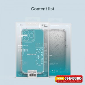Ốp lưng iPhone 15 Pro Max Nillkin trong suốt Ốp lưng iPhone 15 Pro Max Nillkin trong suốt