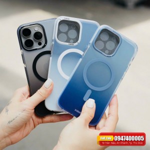 Ốp lưng iPhone 15 Pro Max X-level Magsafe đổi màu Ốp lưng iPhone 15 Pro Max X-level Magsafe đổi màu