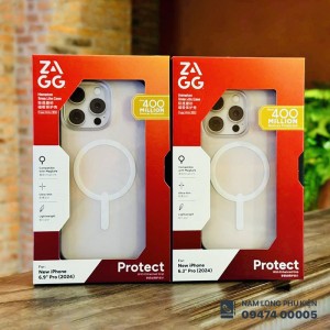 Ốp lưng ZAGG Hampton Snap Lite cho iPhone 16 Pro Max/ 16 Pro Ốp lưng ZAGG Hampton Snap Lite cho iPhone 16 Pro Max/ 16 Pro