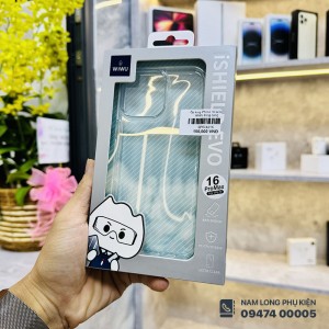 Ốp lưng iPhone 16 Pro Max trong suốt WiWU ISHIELD EVO Ốp lưng iPhone 16 Pro Max trong suốt WiWU ISHIELD EVO