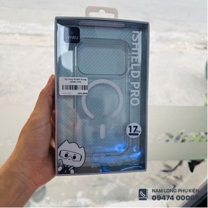 Ốp lưng iPhone 17 Pro WiWU iShield Pro MMC-101