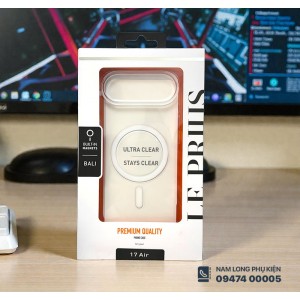 Ốp lưng iPhone Air trong suốt Magsafe Le Prius