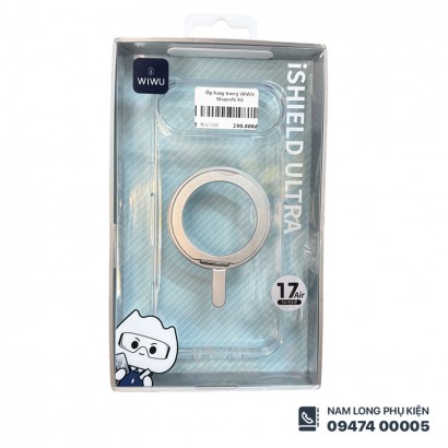 Ốp lưng iPhone Air WiWU iShield Ultra kệ