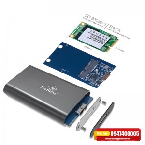 Hộp đựng ổ cứng SSD mSata Bamba B5