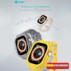 Dây đồng hồ Apple Watch COTECi W94 iWatch Ultra Armor (49mm) Hàng chính hãng Dây đồng hồ Apple Watch COTECi W94 iWatch Ultra Armor (49mm) Hàng chính hãng