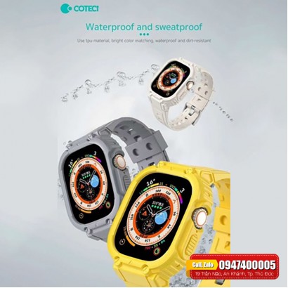 Dây đồng hồ Apple Watch COTECi W94 iWatch Ultra Armor (49mm) Hàng chính hãng