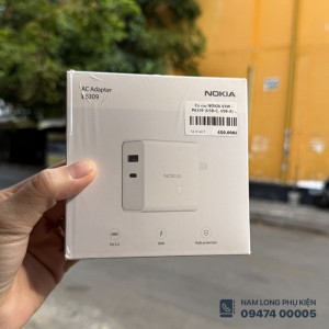 Củ sạc nhanh 65W ( USB C + USB A ) Nokia