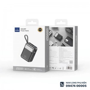 Pin dư phòng 35W 20.000mAh WiWU P036 Pin dư phòng 35W 20.000mAh WiWU P036