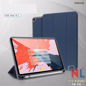 Bao da iPad 10.2 có khay chứa bút chính hãng Mutural Bao da iPad 10.2 có khay chứa bút chính hãng Mutural