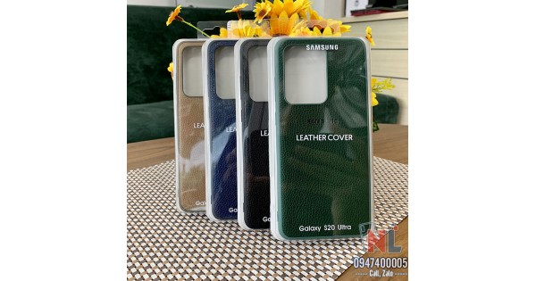 Ốp Lưng Samsung Galaxy S20 Ultra Leather Cover