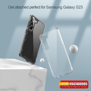 Ốp lưng Galaxy S23 Nillkin trong suốt