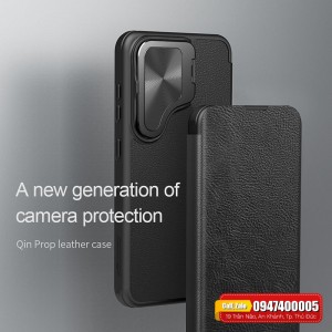 Bao da Galaxy S24 Plus Nilkin Qin Prop chính hãng Bao da Galaxy S24 Plus Nilkin Qin Prop chính hãng