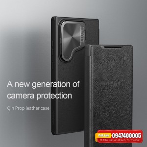 Bao da Galaxy S24 Ultra Nilkin Qin Prop chính hãng Bao da Galaxy S24 Ultra Nilkin Qin Prop chính hãng