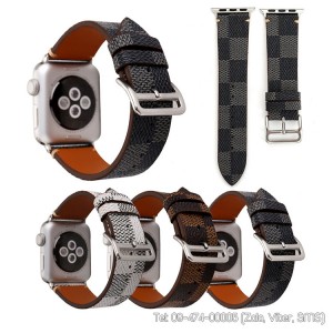 Dây đồng hồ Apple Watch LV chất liệu da đủ size Dây đồng hồ Apple Watch LV chất liệu da đủ size
