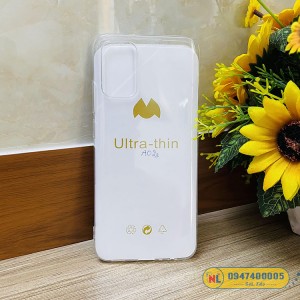 Ốp lưng Galaxy A02s silicon dẻo trong mềm