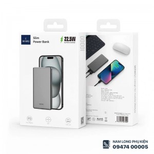 Sạc dự phòng Ultra Slim WiWU P013 siêu mỏng Sạc dự phòng Ultra Slim WiWU P013 siêu mỏng