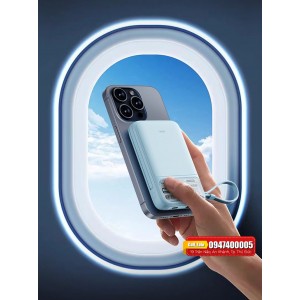 Pin dự phòng Magsafe WiWU P016 22.5W 10.000mAh Pin dự phòng Magsafe WiWU P016 22.5W 10.000mAh