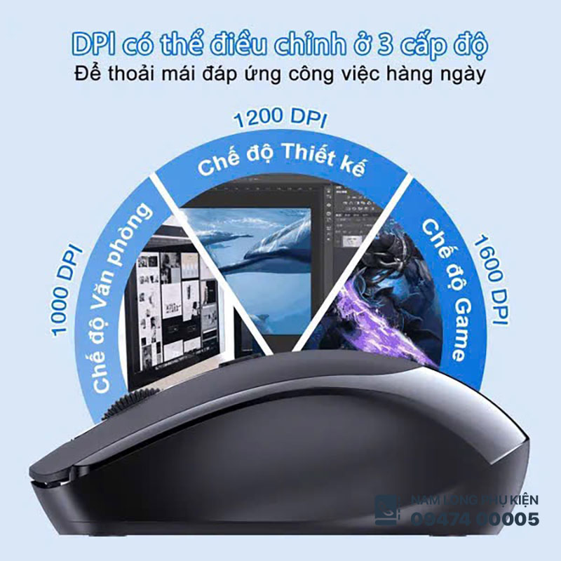 chuot khong day bluetooth  1hora
