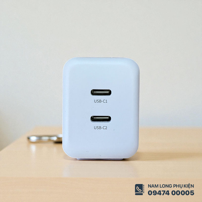 cu sac 2 cong type c 40w sac nhanh