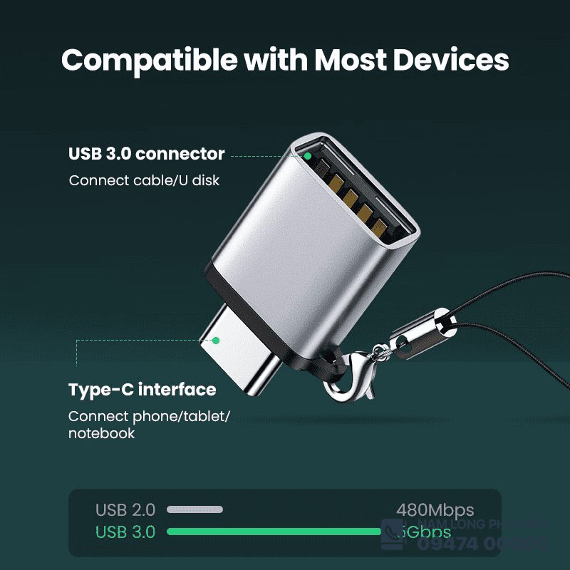 USB-C to USB 3.0 Ugreen