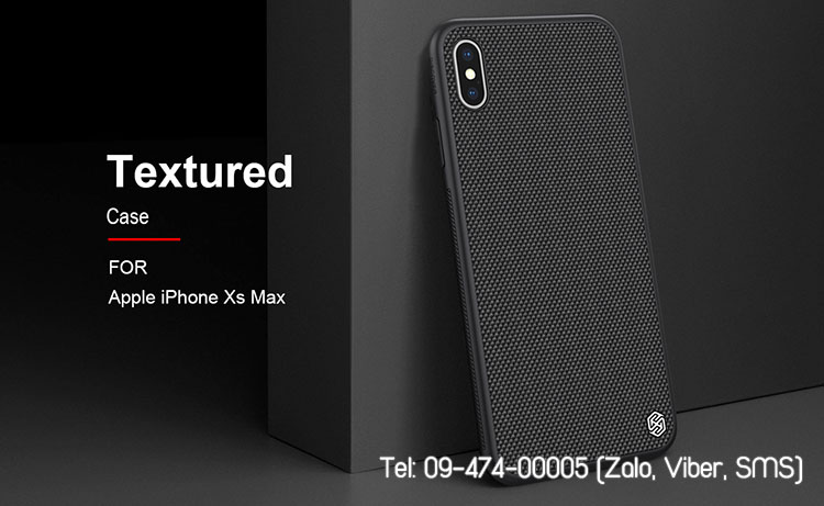 Ốp lưng iPhone Xs Max Nillkin Textured