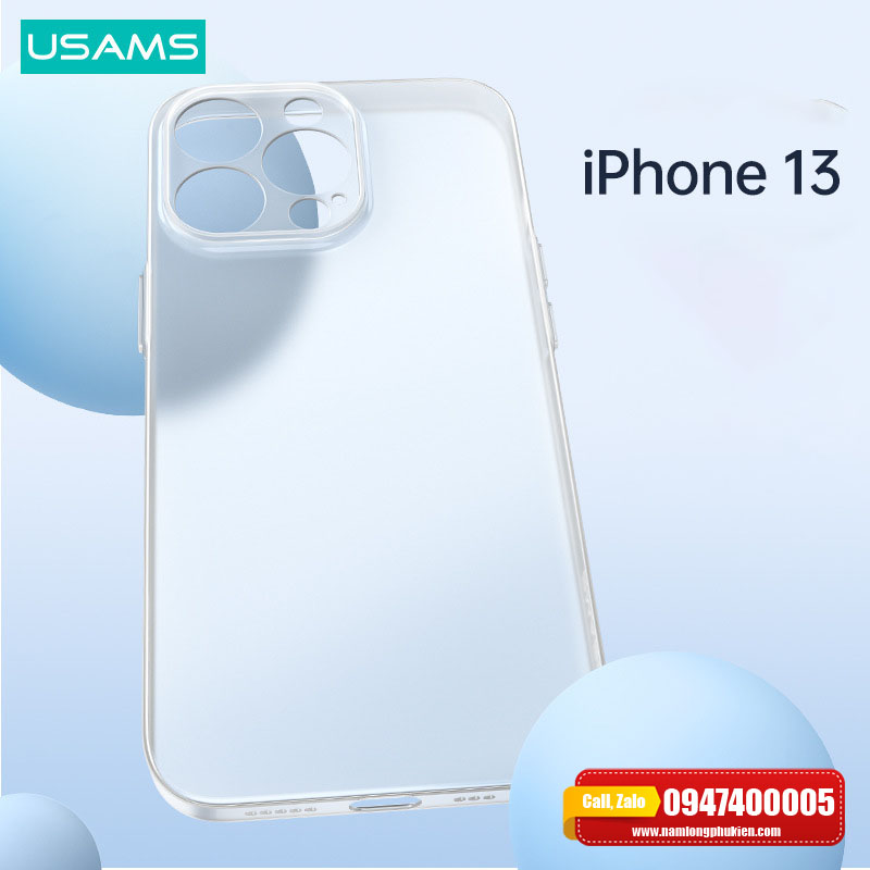 op lung iphone 13 usams mỏng