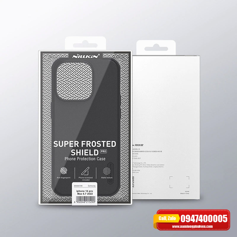 Ốp lưng iPhone 14 Pro Max Nillkin Frosted Shield