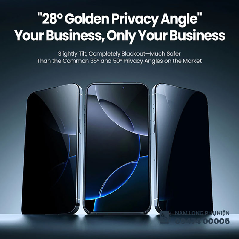 cuong luc chong nhin trom nillkin 17 pro max