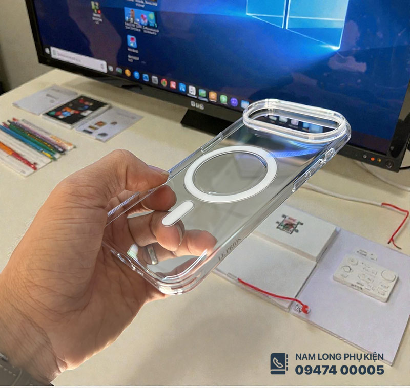 op lung iphone air trong magsafe