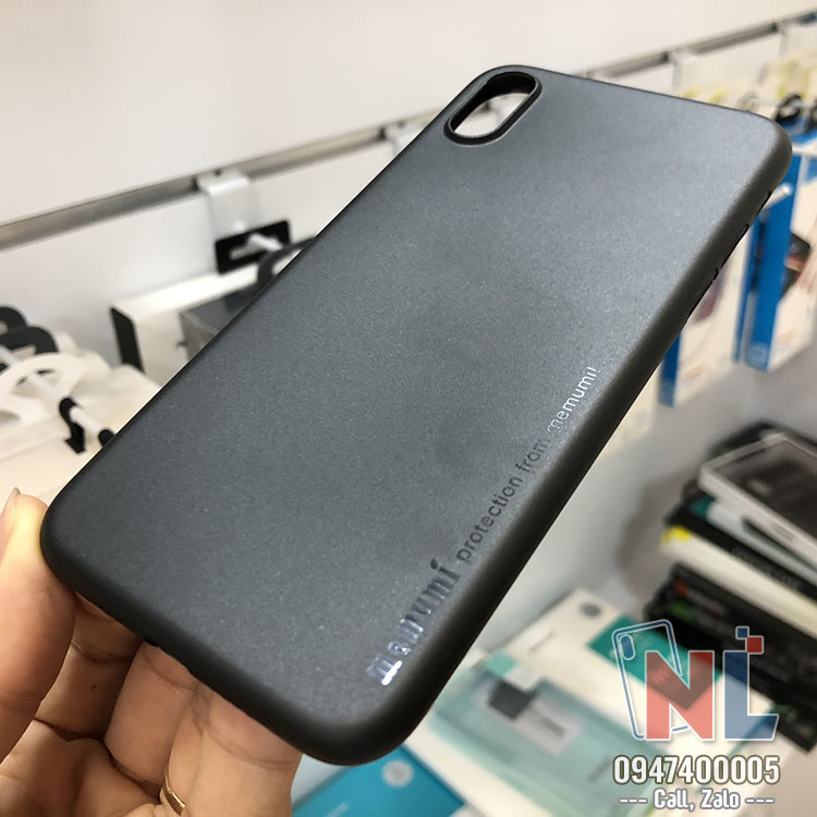 ốp lưng iphone xs memumi 0.3mm