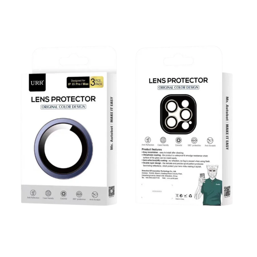 Cường lực camera iPhone 15 Pro URR