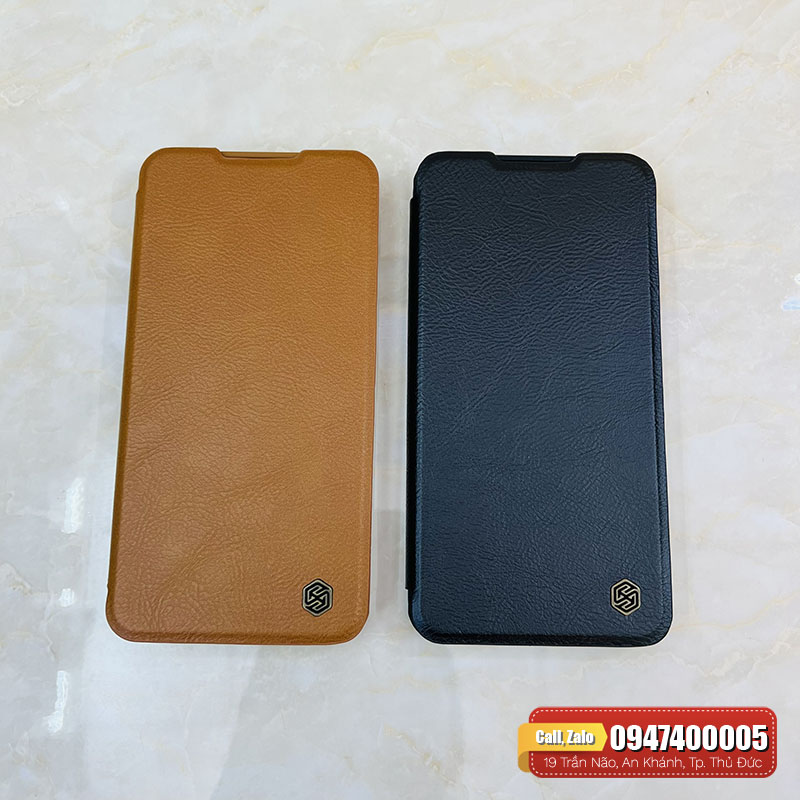 Bao da Galaxy S23 Plus Nillkin Qin chính hãng