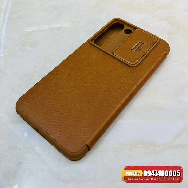 Bao da Galaxy S23 Plus Nillkin Qin chính hãng