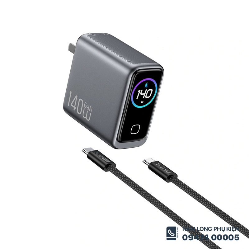 Bộ sạc 140W GAN WiWU Voyager CHG200